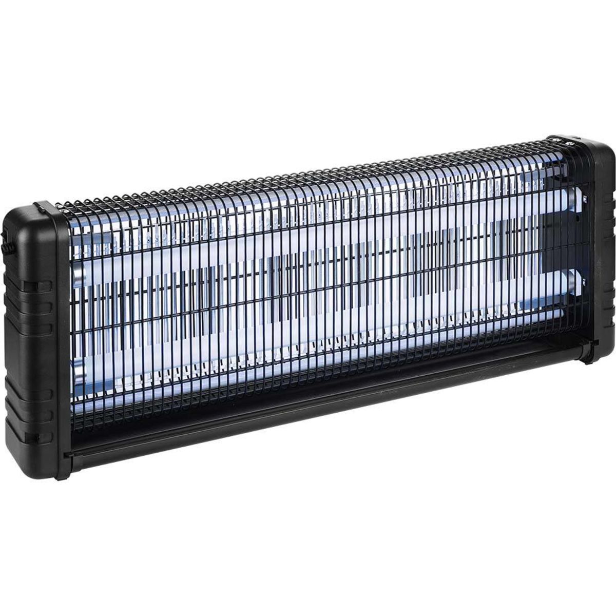 Stalgast Insektenvernichter mit LED-Lampen, Wirkungskreis ca. 150 m² 69.6x10x26.5 cm (BxTxH); schwarz