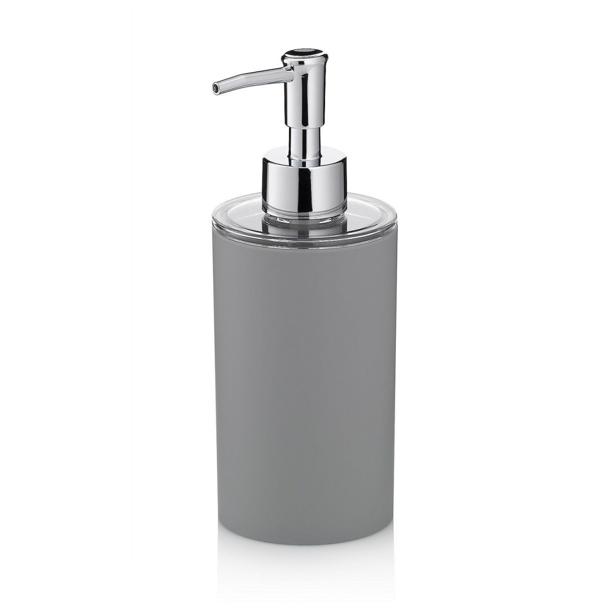 kela Seifenspender Gray ABS-Kunststoff 350 ml, 18.5 cm (H); grau; rund