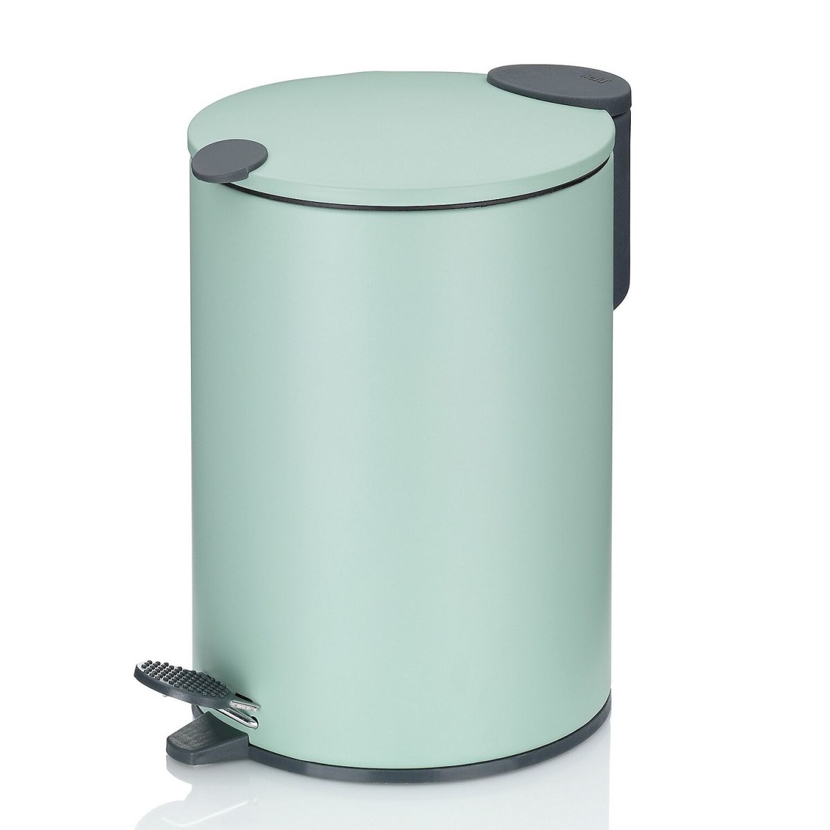 Cestino per bagno Mats Metallo Sil. Chiudi kela; 3000 ml, 17x23 cm (ØxH); verde chiaro