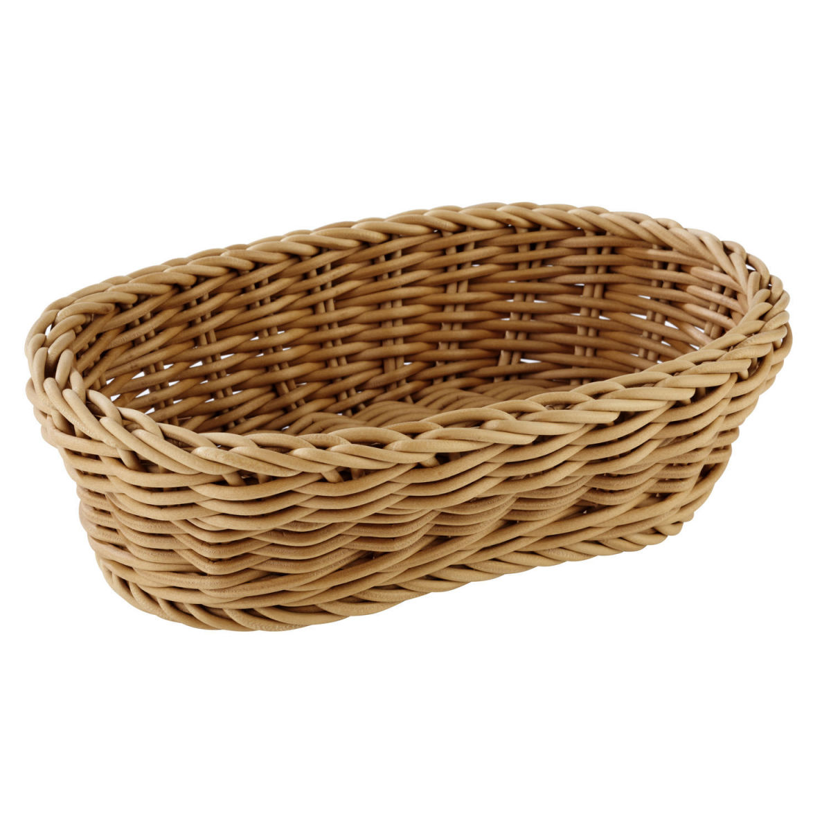 APS Korb PROFI LINE, Polypropylen, oval 19x12x6 cm (LxBxH); beige; oval