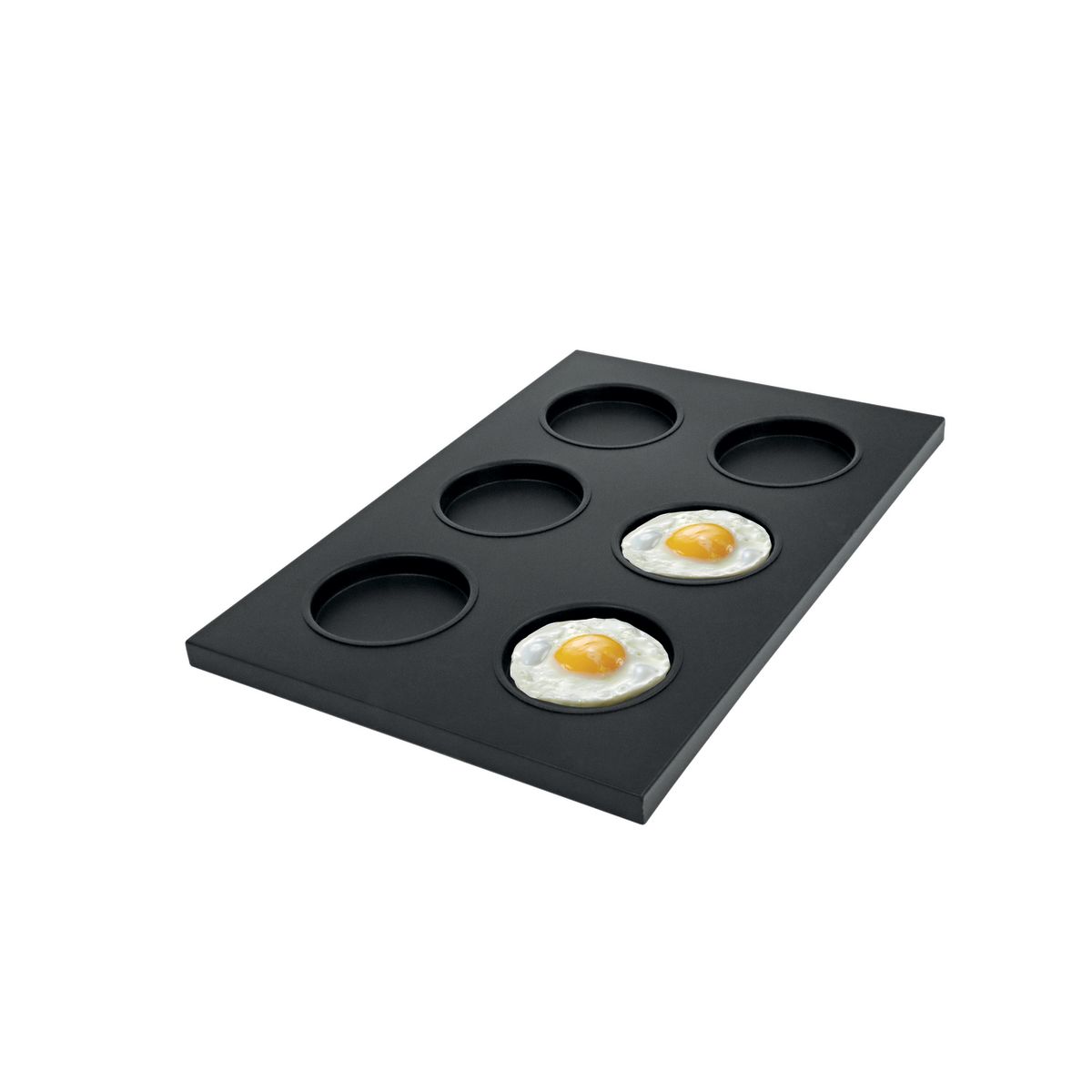 Schneider Gastro-Blech Universal, Aluminium GN 1/1, 53x32.5x2.5x12 cm (LxBxHxØ); schwarz; rechteckig