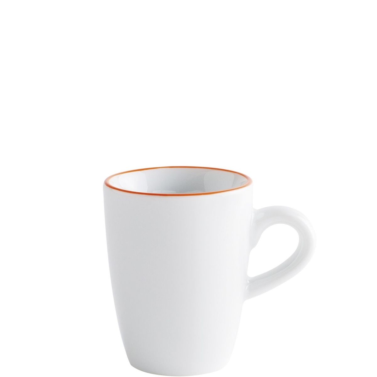Kahla Espresso-Obertasse Pronto Line hoch 80 ml, 5.5x7 cm (ØxH); orange; rund; 6 Stück / Pack