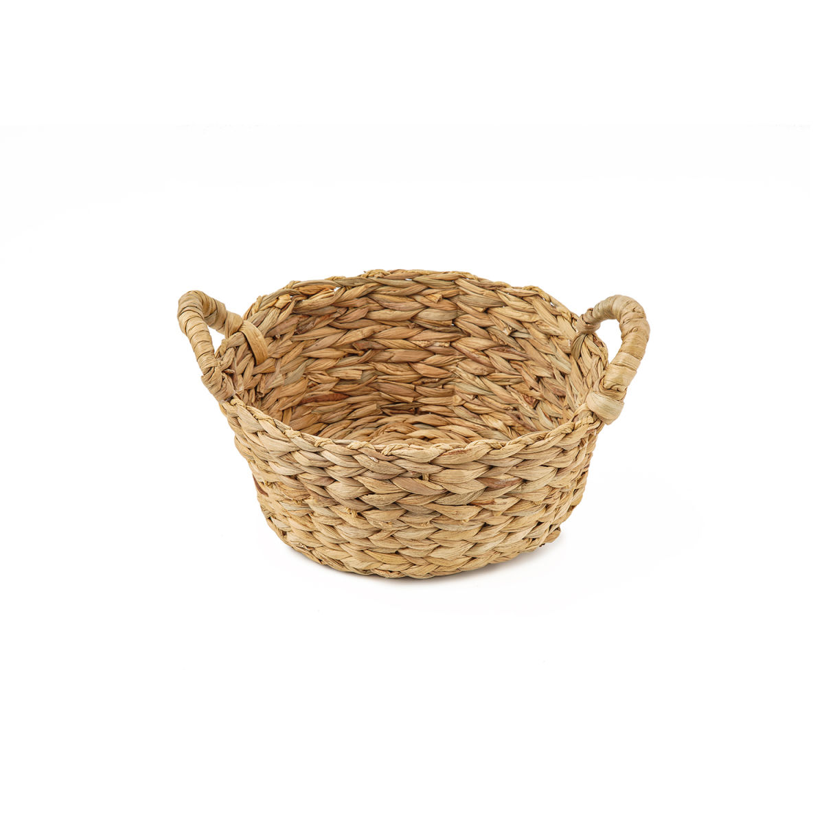 ECHTWERK Aufbewahrungskorb Flechtkorb rund 30x24x16 cm (LxBxH); hellbraun; rund