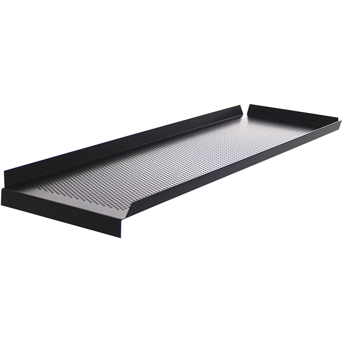 Schneider Theken-/Snackblech 60x20x2 cm (LxBxH); schwarz; rechteckig