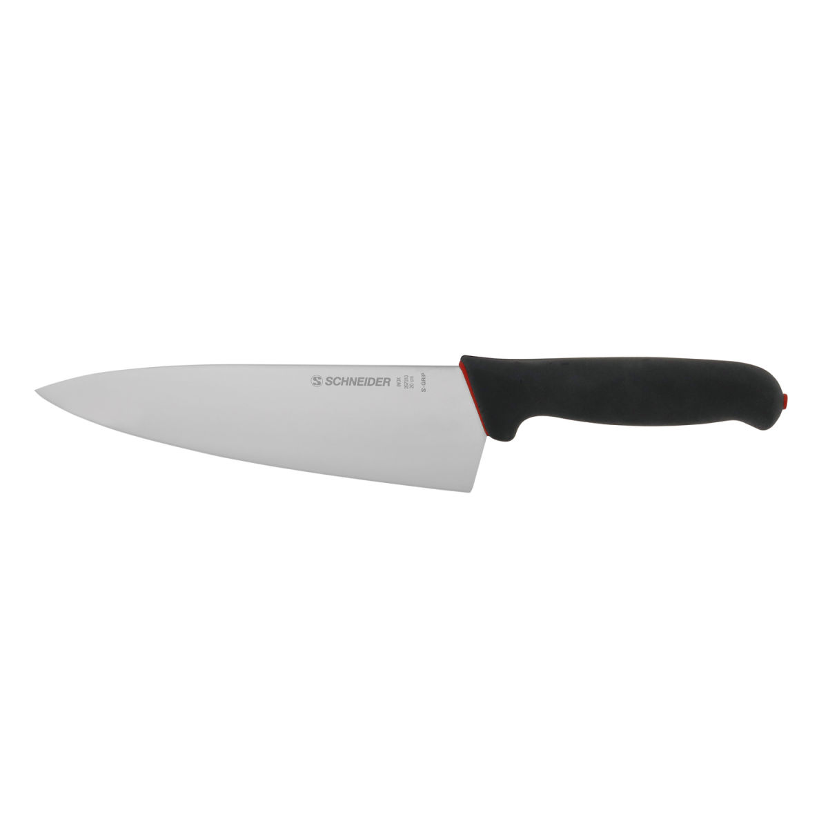 Schneider S-Grip Kochmesser Klingenlänge 20 cm; schwarz