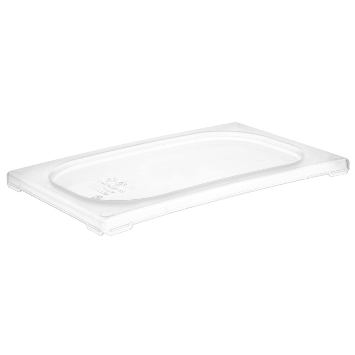 APS GN 1/4 Deckel, Polypropylen; GN 1/4, 26.5x16.2 cm (LxB); transparent; rechteckig