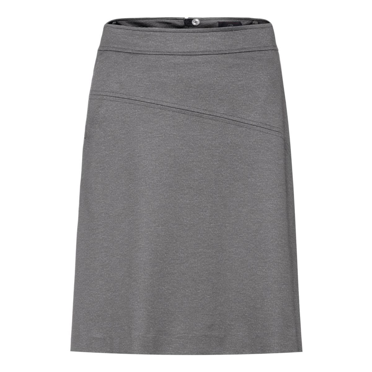 GREIFF Damen-Jerseyrock RF Casual Kleidergröße 44; hellgrau meliert