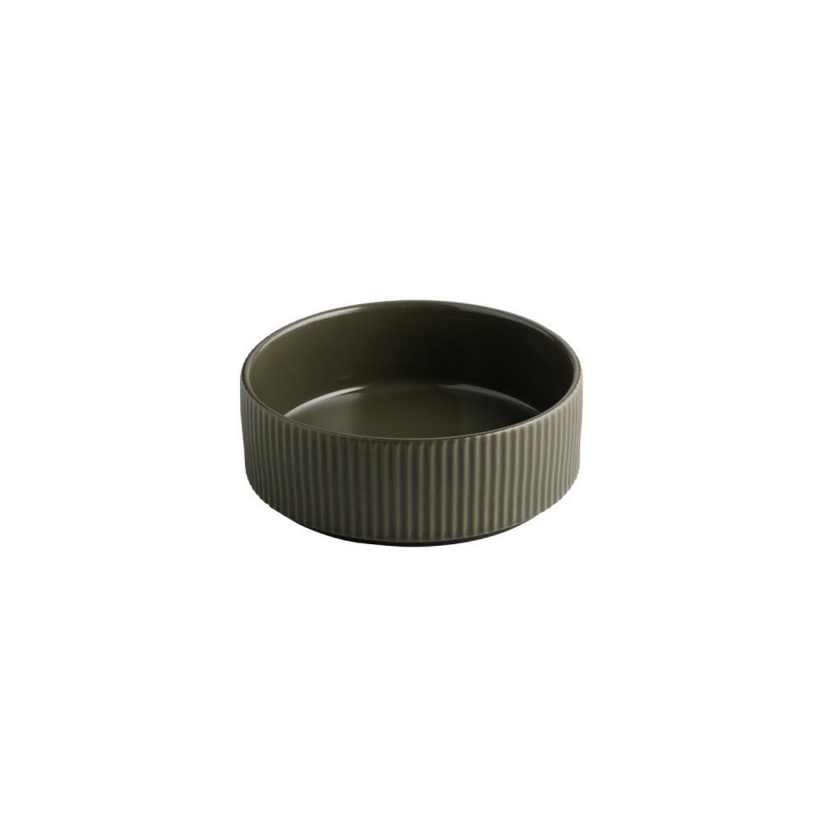 APS Schale -THE GRID-; 550 ml, 16x6 cm (ØxH); braun; 6 Stück / Pack