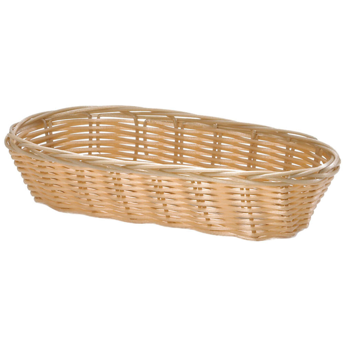 Stalgast Buffetkorb, Polypropylen 23x5 cm (BxH); beige; rechteckig