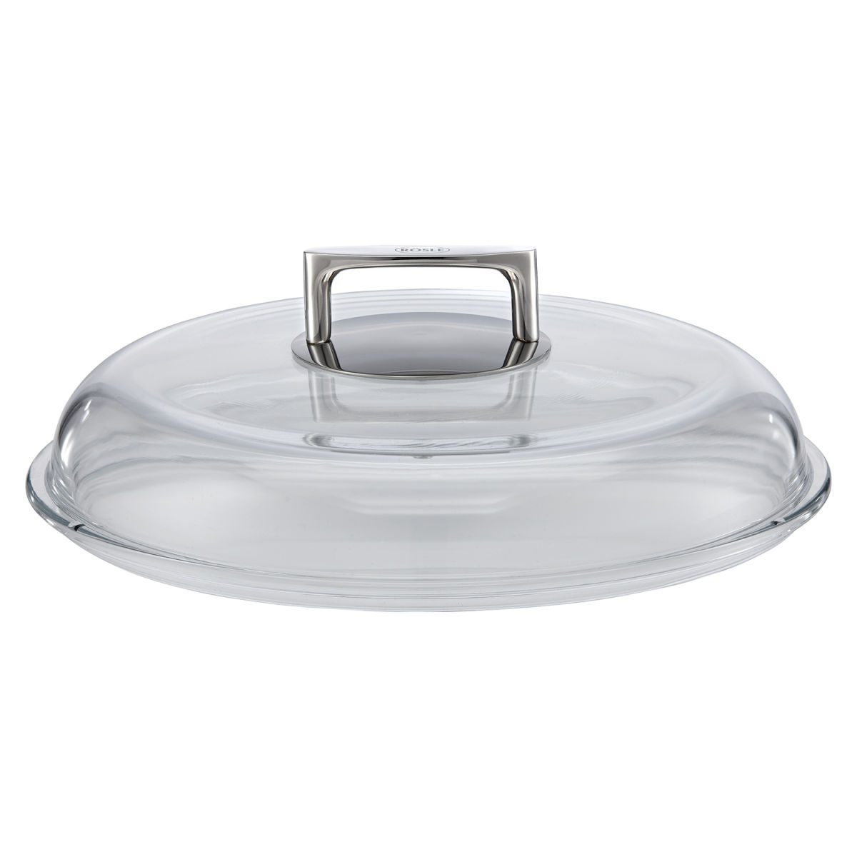 RÖSLE Borosilikat Glasdeckel Ø 32 cm SILENCE 33.5x33.5x10 cm (LxBxH); transparent