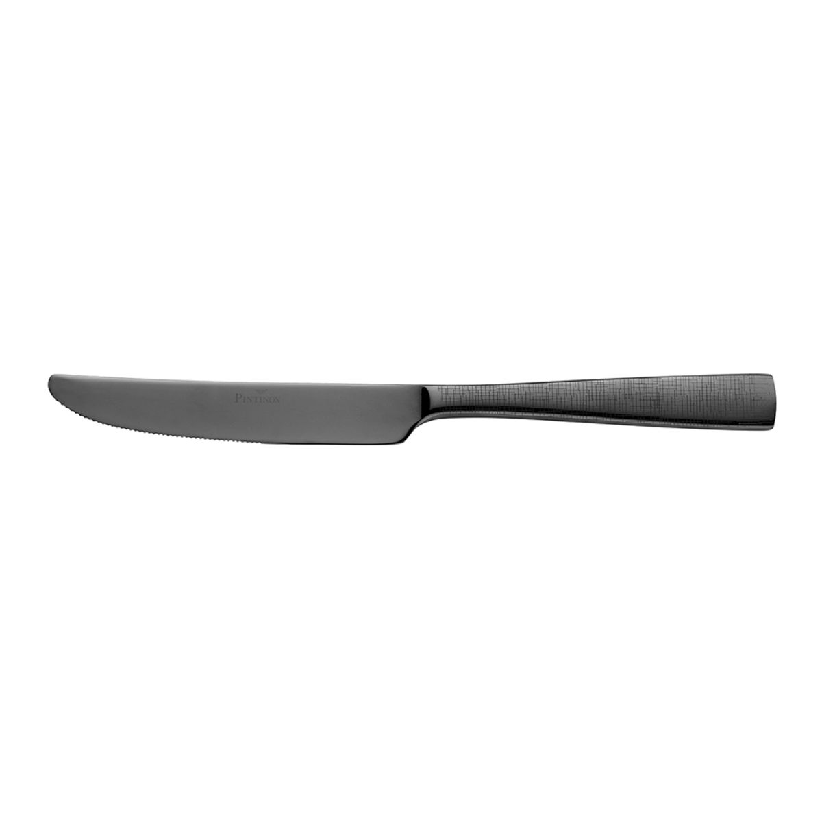 Pintinox Tafelmesser PALACE Treasure TXT Titan 23.4 cm (L); anthrazit; 12 Stück / Pack