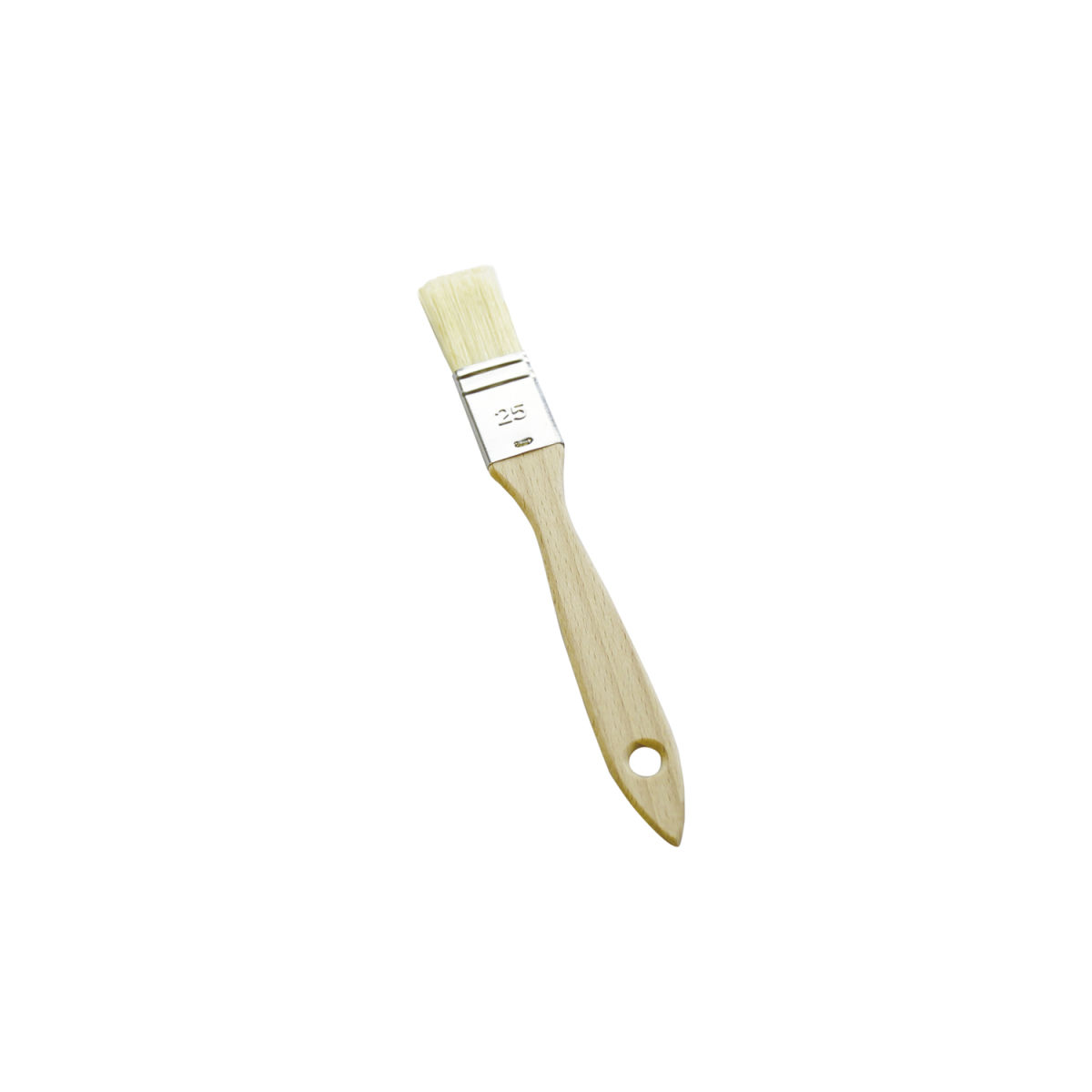 Schneider Pinsel 70% Kunstborsten, 30% Naturschweineborsten mit Holzstiel 2.5 cm (B); natur