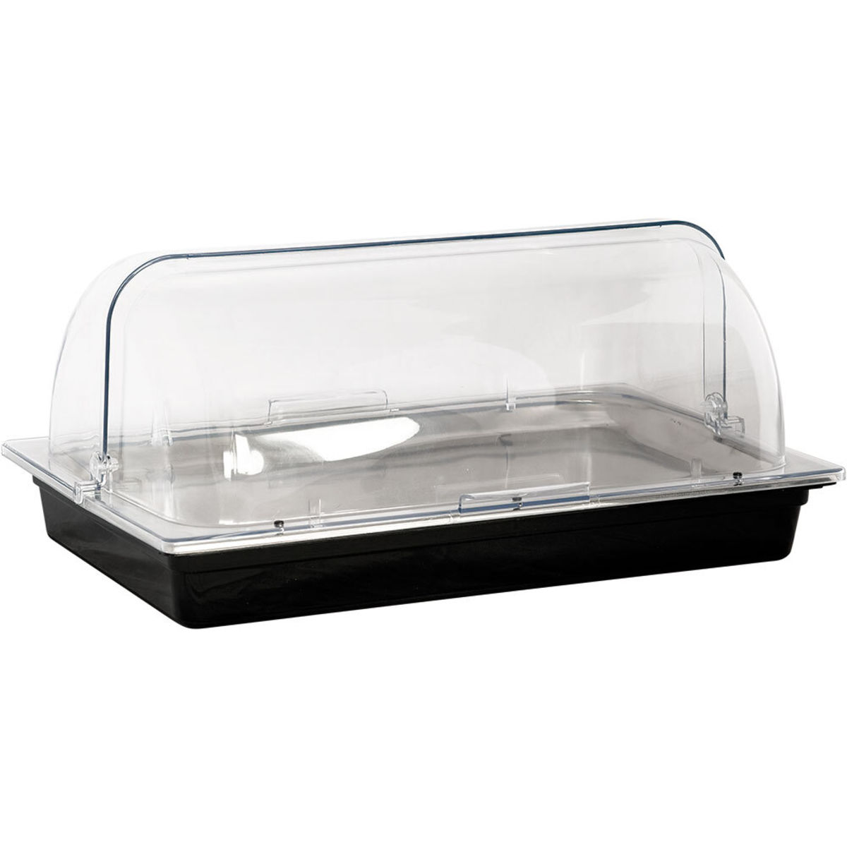 Sunnex Kühlschale GN 1/1, aus Polycarbonat, schwarz, passend für GN 1/1 53x24x32.5 cm (BxHxT); schwarz