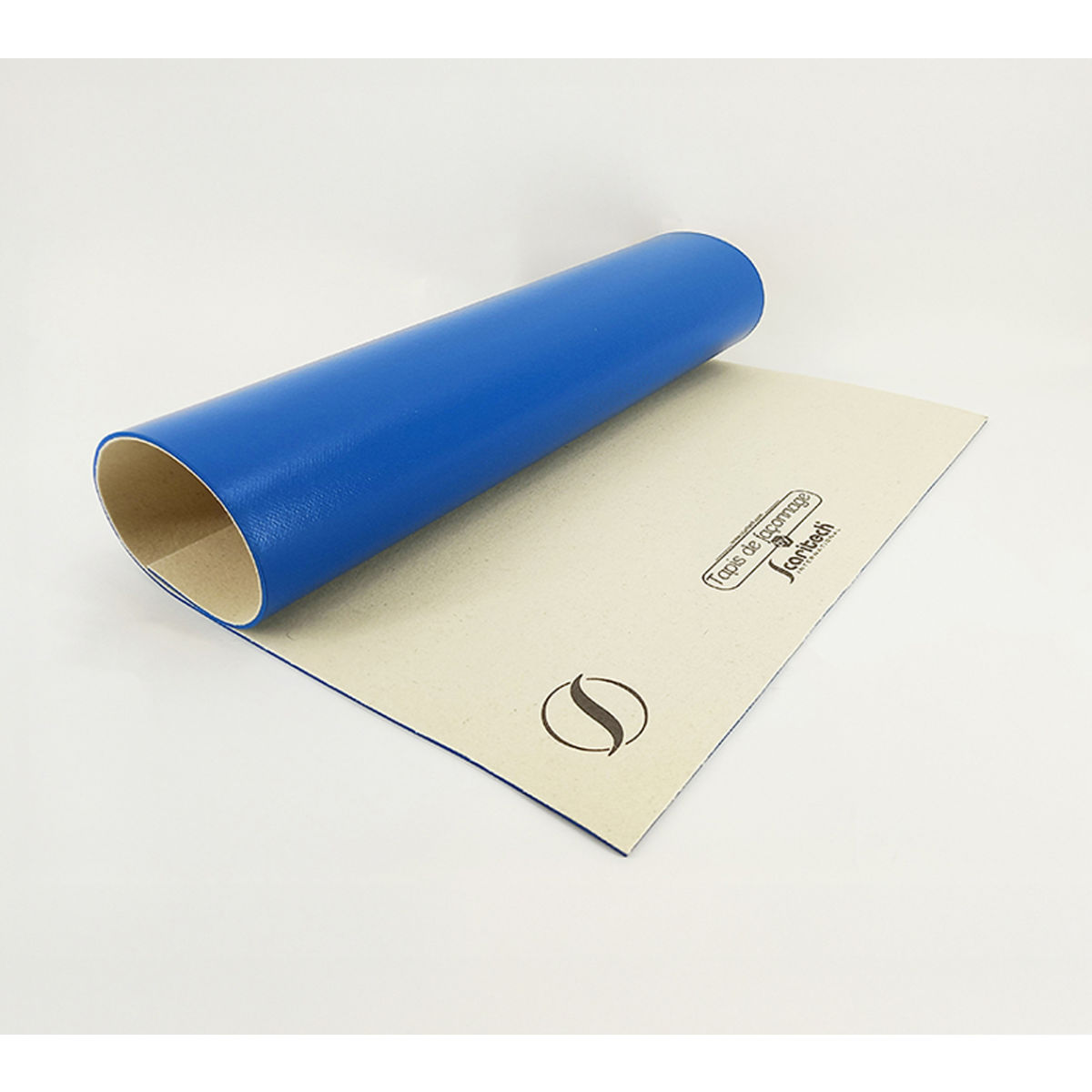 Formungsteppich für Brot und Baguette 80x50 cm (LxB); beige/blau; rechteckig; 5 Stück / Pack