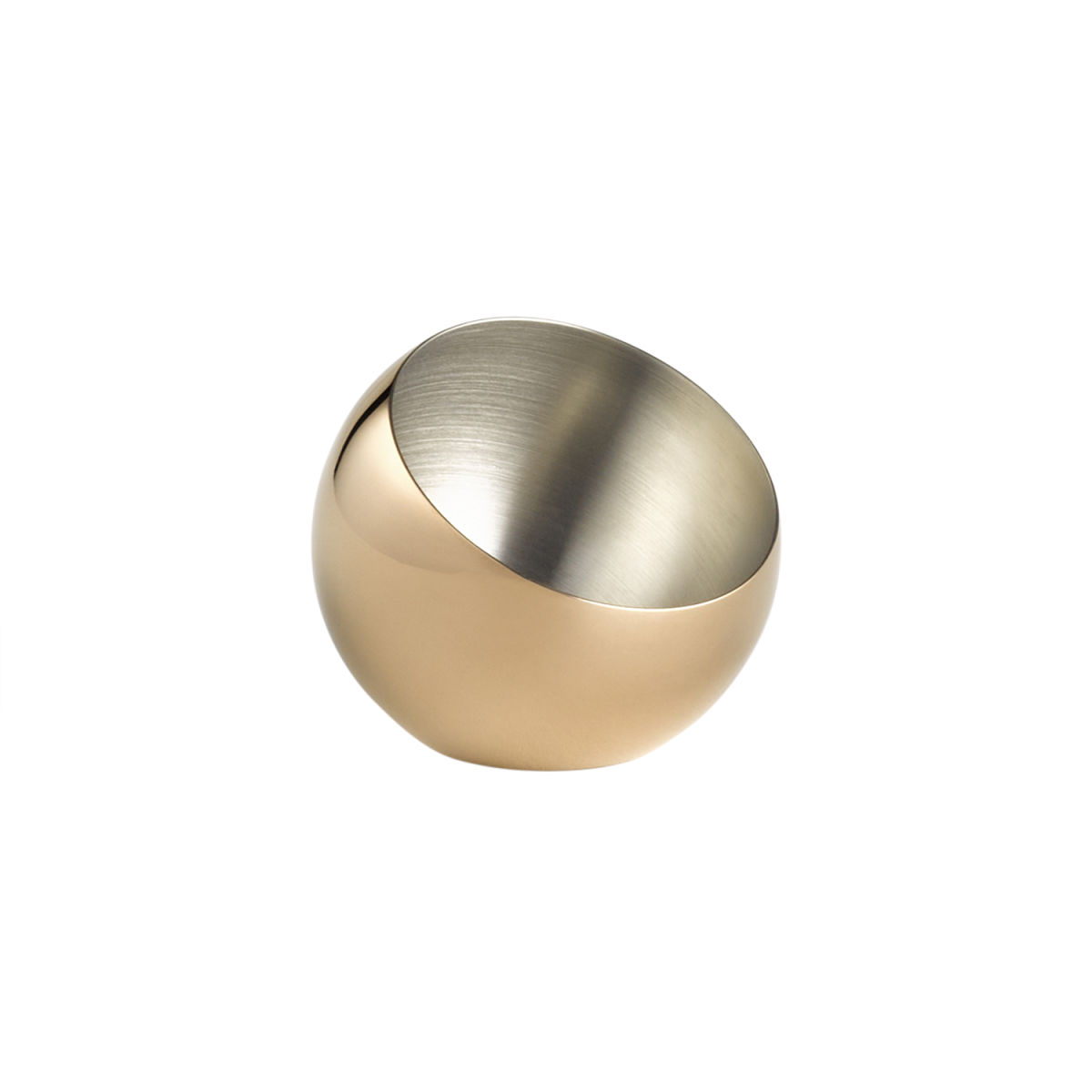 APS Schale SPHERE, 3er-Set, Edelstahl 100 ml, 8x8x7 cm (LxBxH); kupfer