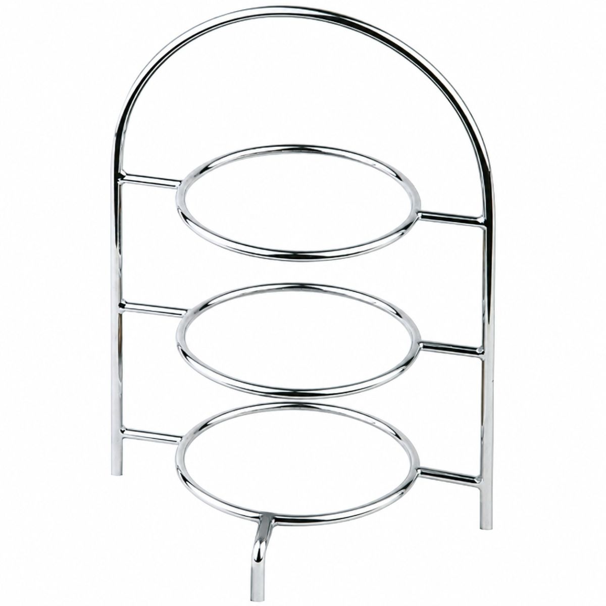 APS Serviergestell, Metall; 18.5x15.5x10.5x26 cm (LxBxØxH); silber; rund