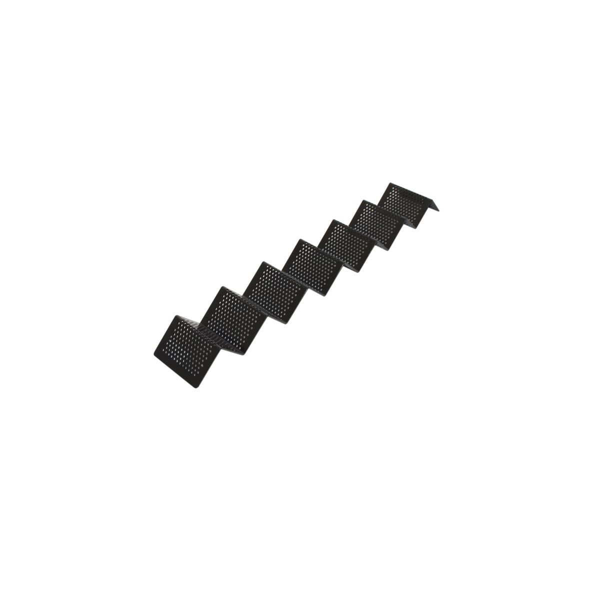 Onda snack in alluminio Schneider; 58x8.5x4 cm (LxLxH); nero; rettangolare