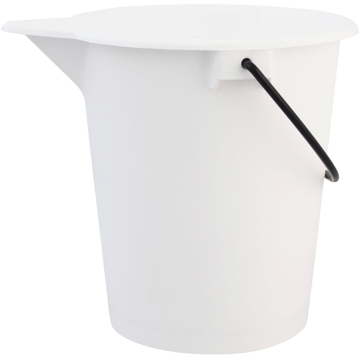 Schneider Eimer 10 l, 33.3x28x28x30 cm (LxBxØxH); weiß