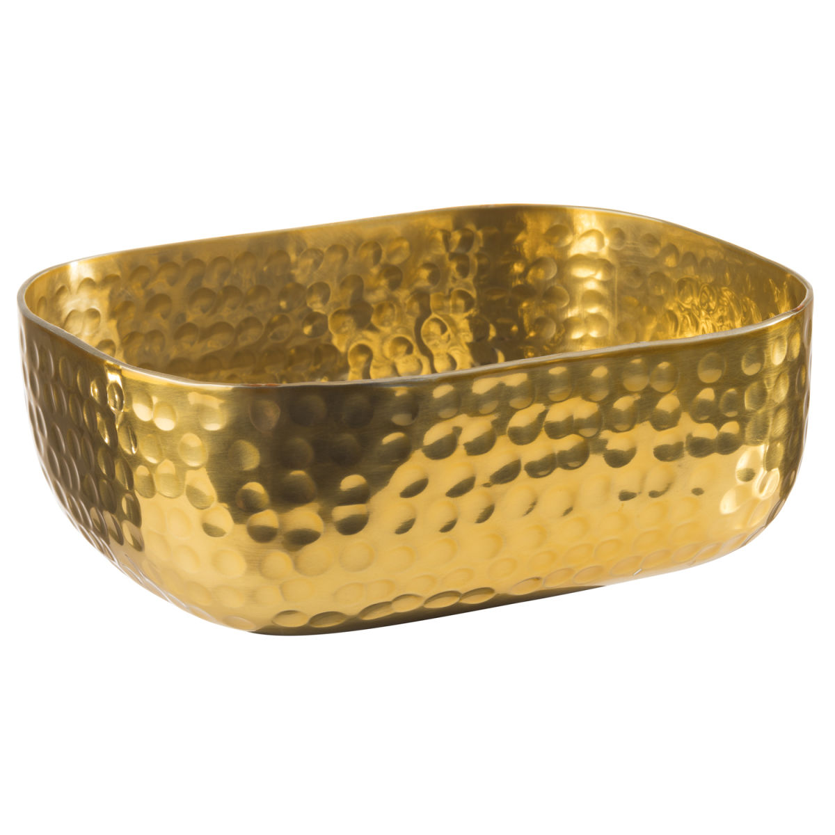 APS Schale CRAFT, Aluminium, groß 700 ml, 15.5x12x5.5 cm (LxBxH); gold; rechteckig