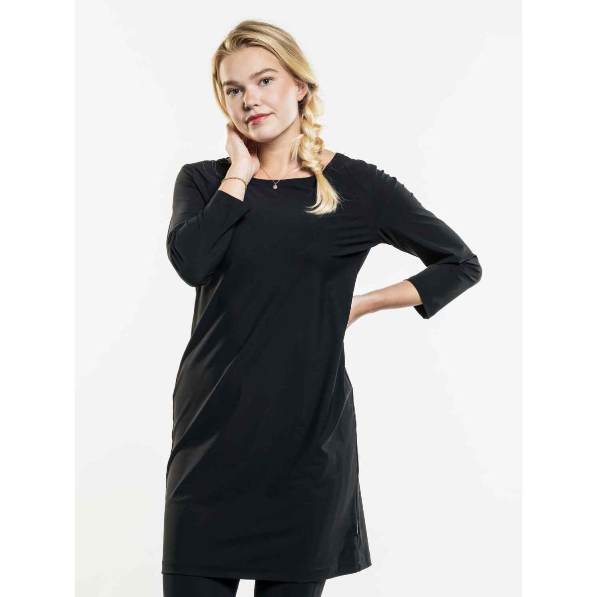 Chaud Devant Kleid Anise Black; Kleidergröße XL; schwarz