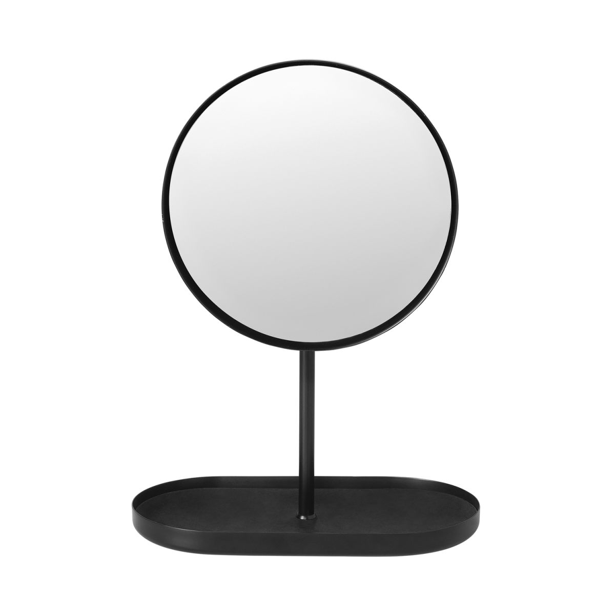 blomus Kosmetikspiegel -MODO- Black 20x10x29 cm (LxBxH); schwarz