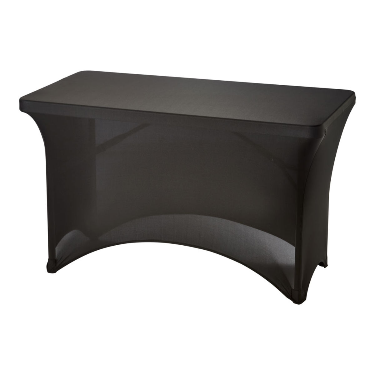 Stalgast Stretchhusse für Buffettische mit ca. 1220x610x740 mm (BxTxH mm) 122x74 cm (BxH); schwarz