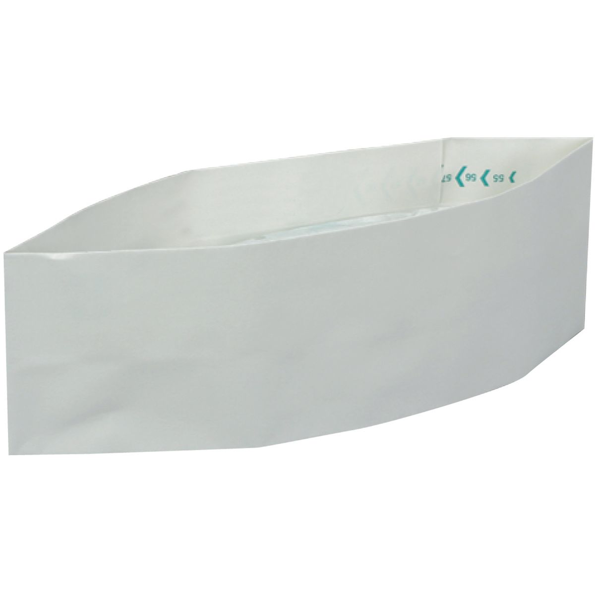Schneider Papiermütze Schiffchen weiß; 100 Stück / Pack