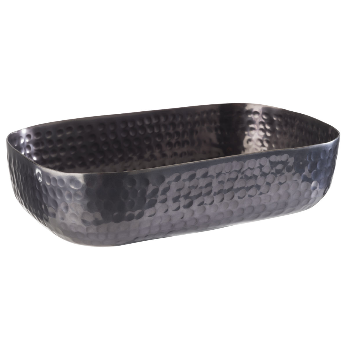 APS Schale CRAFT, Aluminium, groß 1400 ml, 23x15.5x6 cm (LxBxH); schwarz; rechteckig
