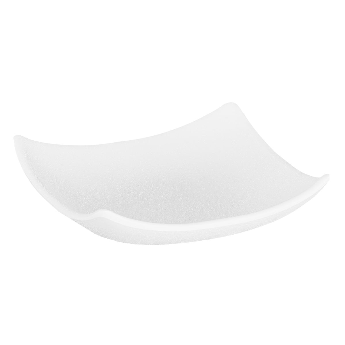 APS Schale ZEN, Melamin, flach 60 ml, 10.5x10.5x3 cm (LxBxH); weiß; quadratisch