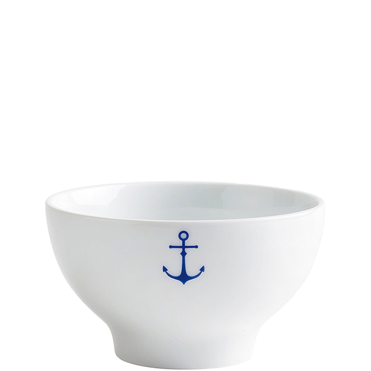 Kahla Bowl Ahoi Marie Anker 490 ml, 13.7x7.9 cm (ØxH); blau; 6 Stück / Pack