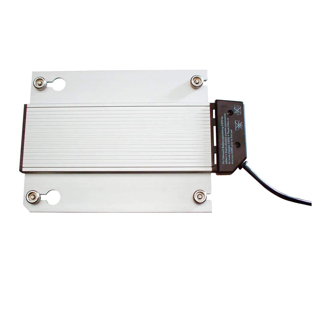 APS Chafing Dish Elektro-Heizelement für mehrheitlich geöffnete Chafer GN 1/1, 31.5x22x6 cm (LxBxH); silber