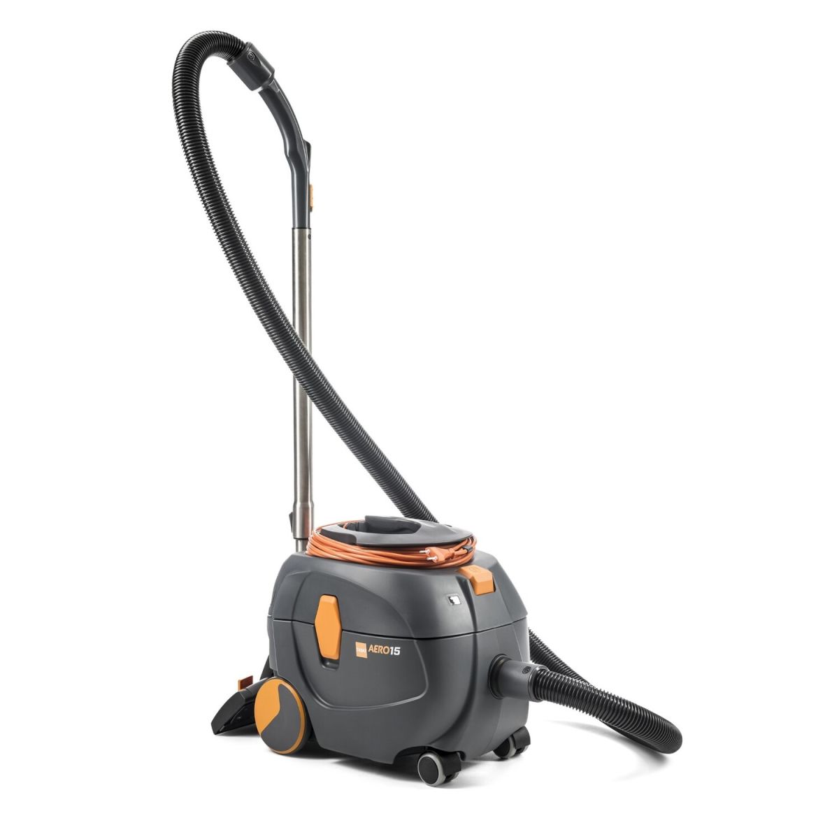 Diversey TASKI AERO 15, Höchste Effizienz mit geringsten Geräuschemissionen, der Kesselsauger von TASKI orange/grau