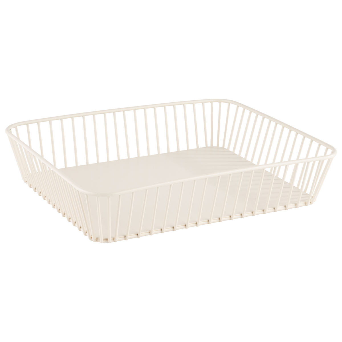 APS GN 1/2 Korb URBAN, Metall GN 1/2, 32.5x26.5x7.5 cm (LxBxT); weiß