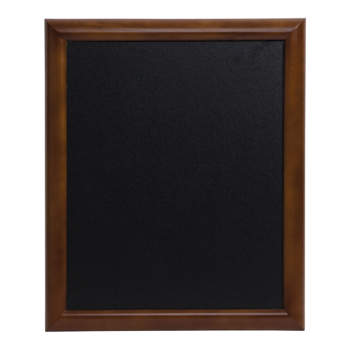 Lavagna da Parete Universal - Legno finitura marrone scuro laccato - Kit di montaggio incluso - 60x80cm Securit; 57x77 cm (LxH); marrone