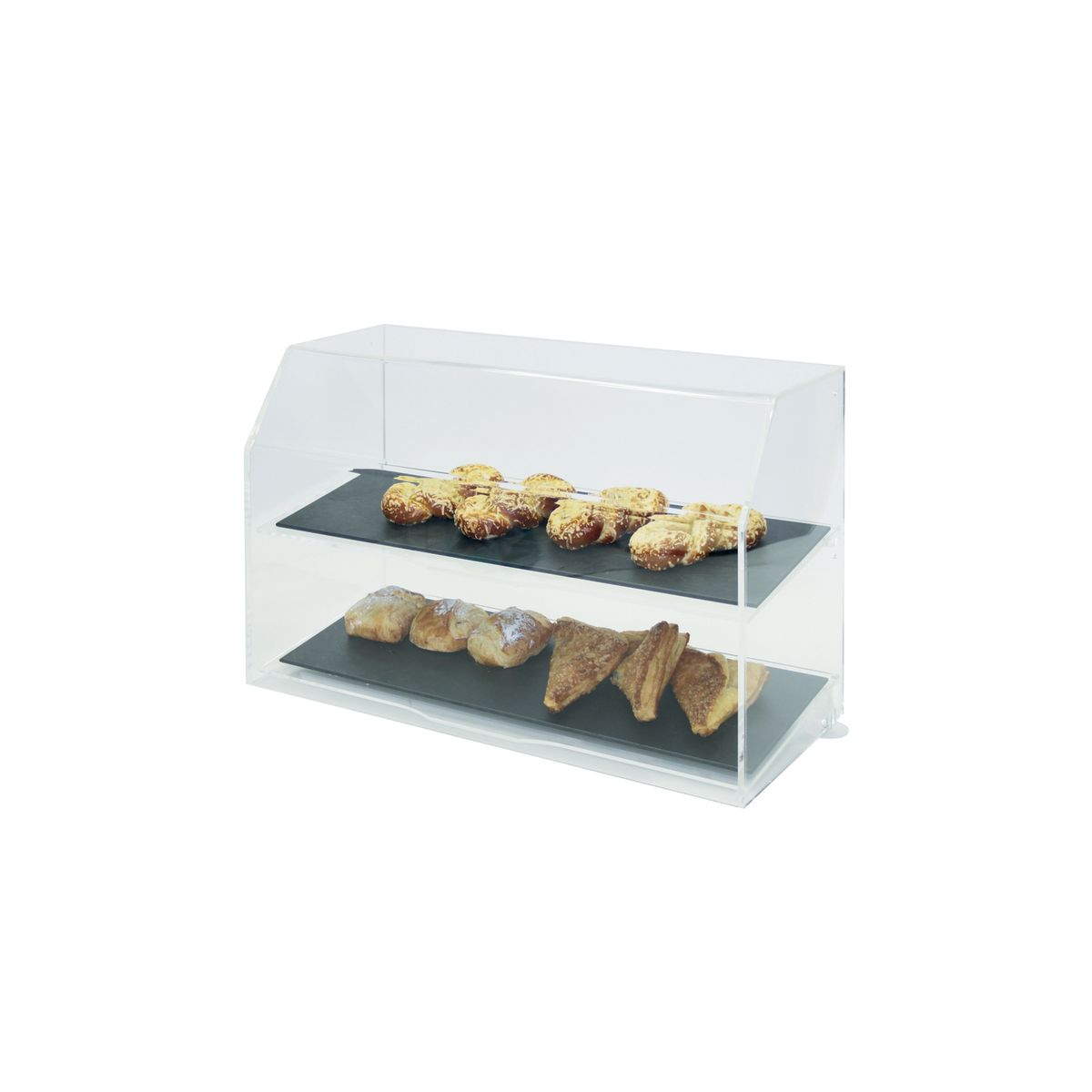 Schneider Thekenaufsteller 63.5x26x40 cm (LxBxH); transparent; rechteckig