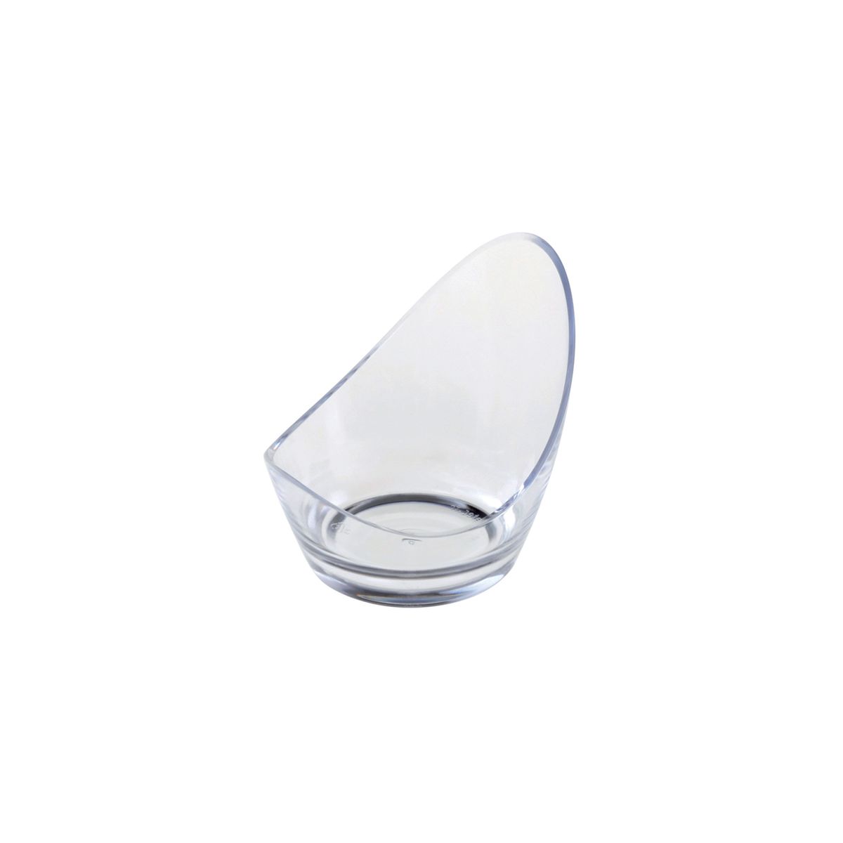 designline Häppchenschale Lova PS 30 ml, 4.8x6 cm (ØxH); transparent; 200 Stück / Pack