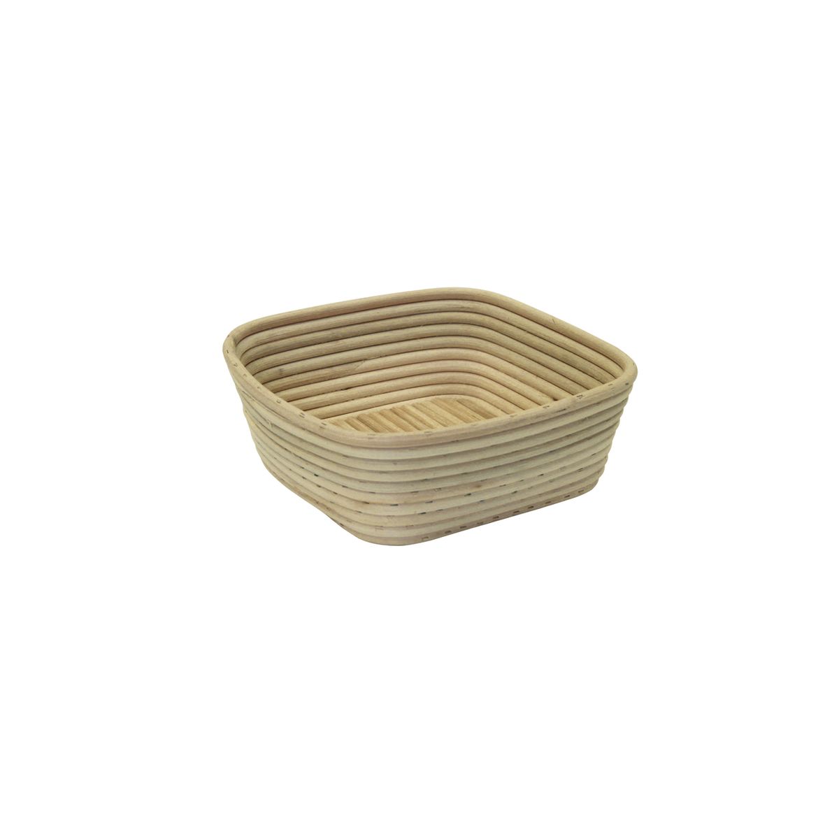 Schneider Brotform/Gärkorb geflochtener Boden 22x22x8 cm (LxBxH); natur