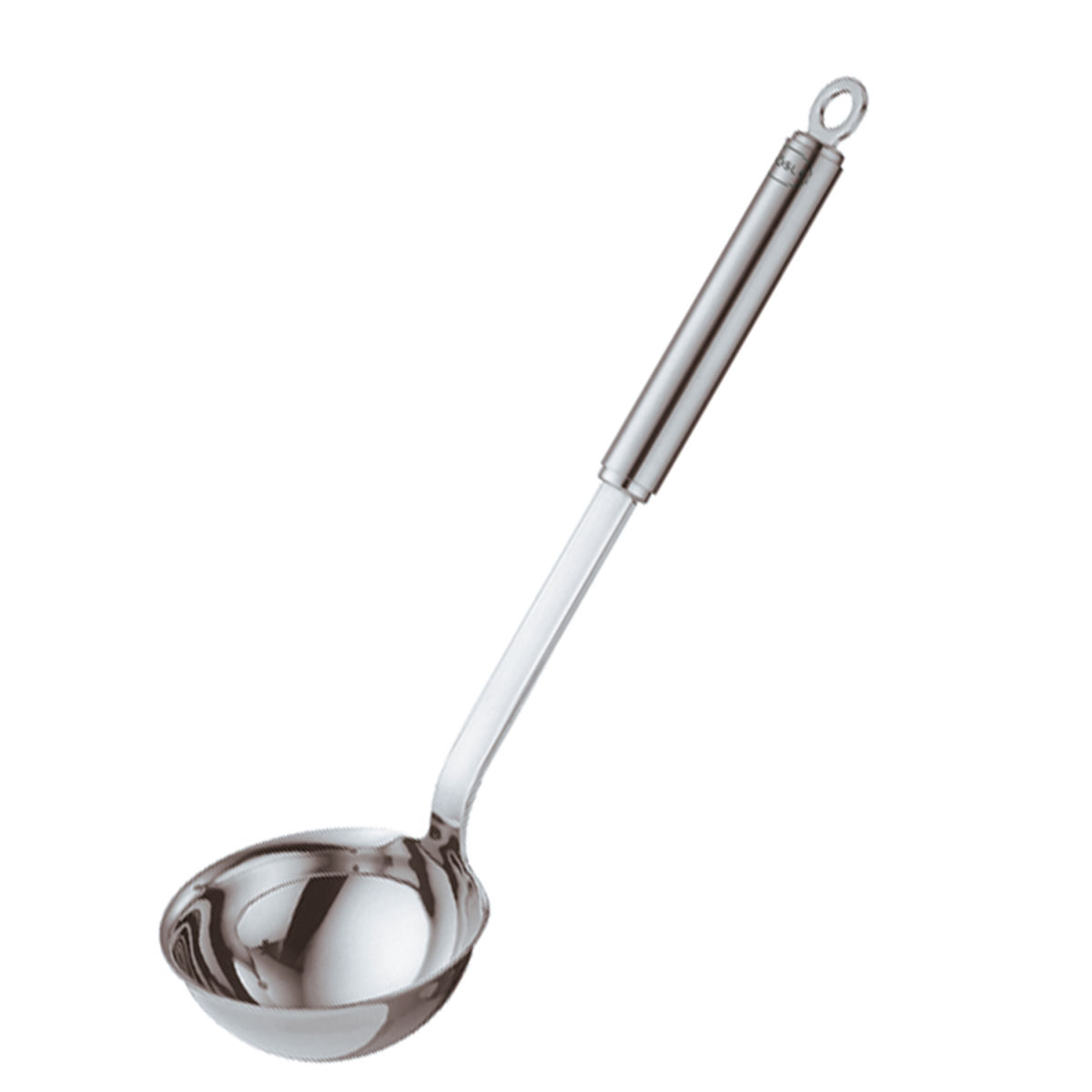 RÖSLE Rundgriff Schöpflöffel 9 cm 0.016 l, 33x9.8x8.4 cm (LxBxH); silber