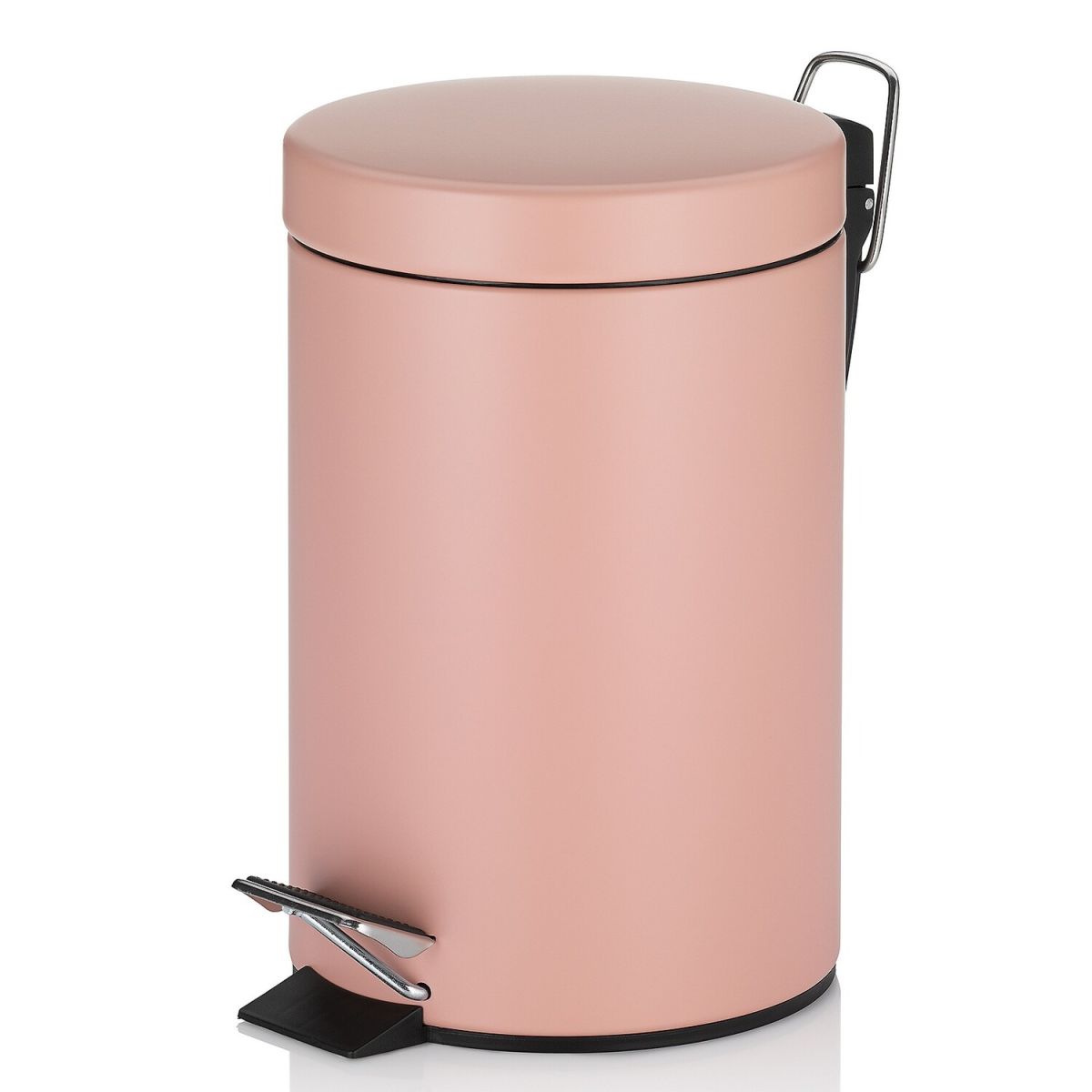kela Kosmetikeimer Monaco Metall 3 l, 17x26 cm (ØxH); altrosa