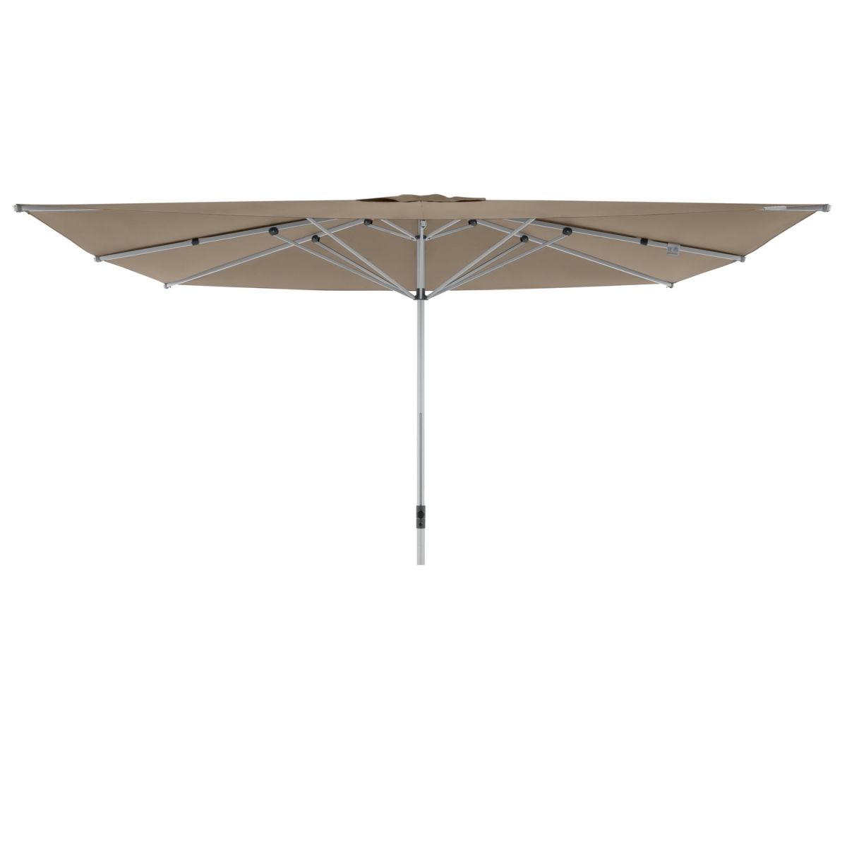 Doppler Gastro Sonnenschirm Alu Expert; 400x300x279 cm (LxBxH); greige