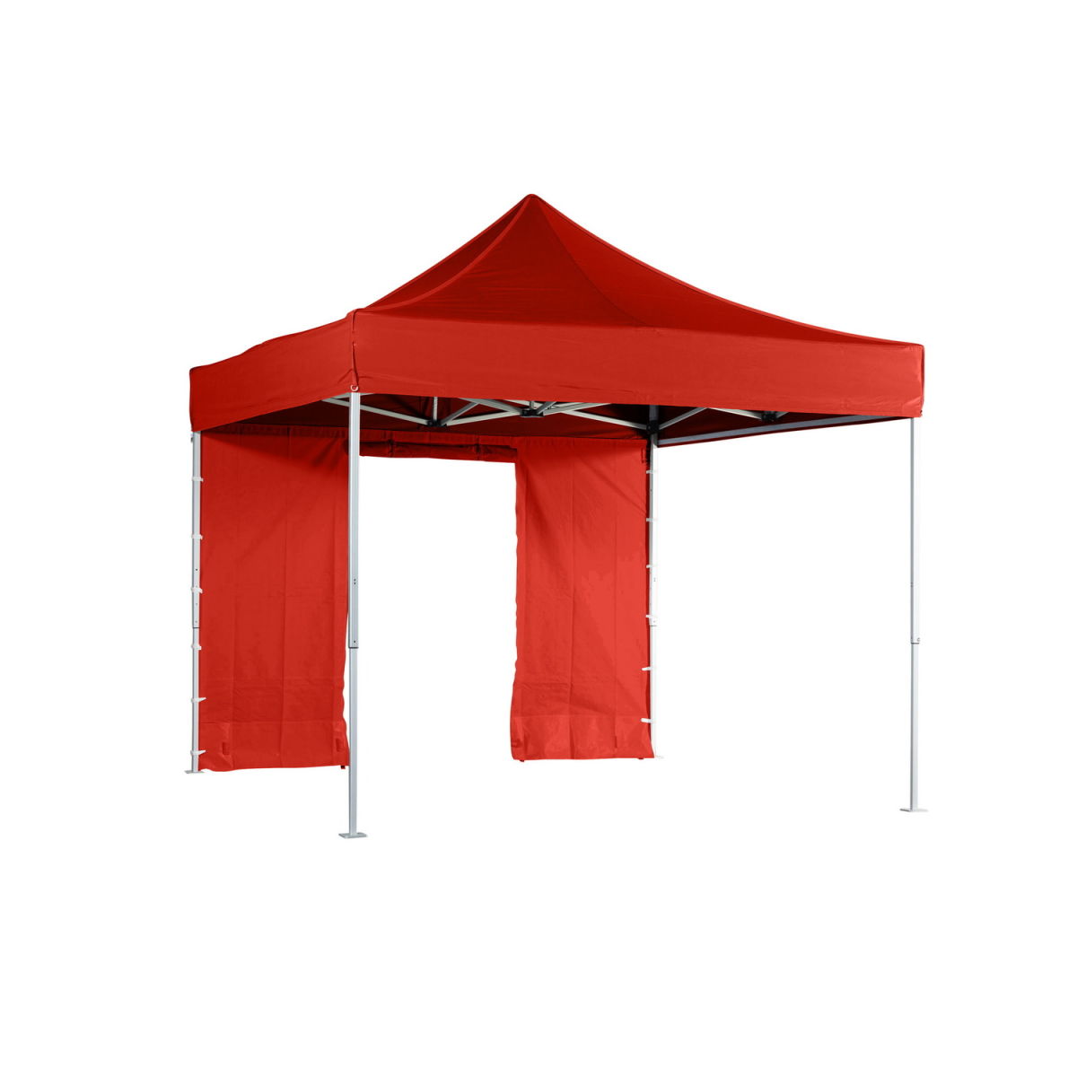 VeroTENT VeroTENT 3m Seitenwand mit Tür 300x205 cm (LxB); rot