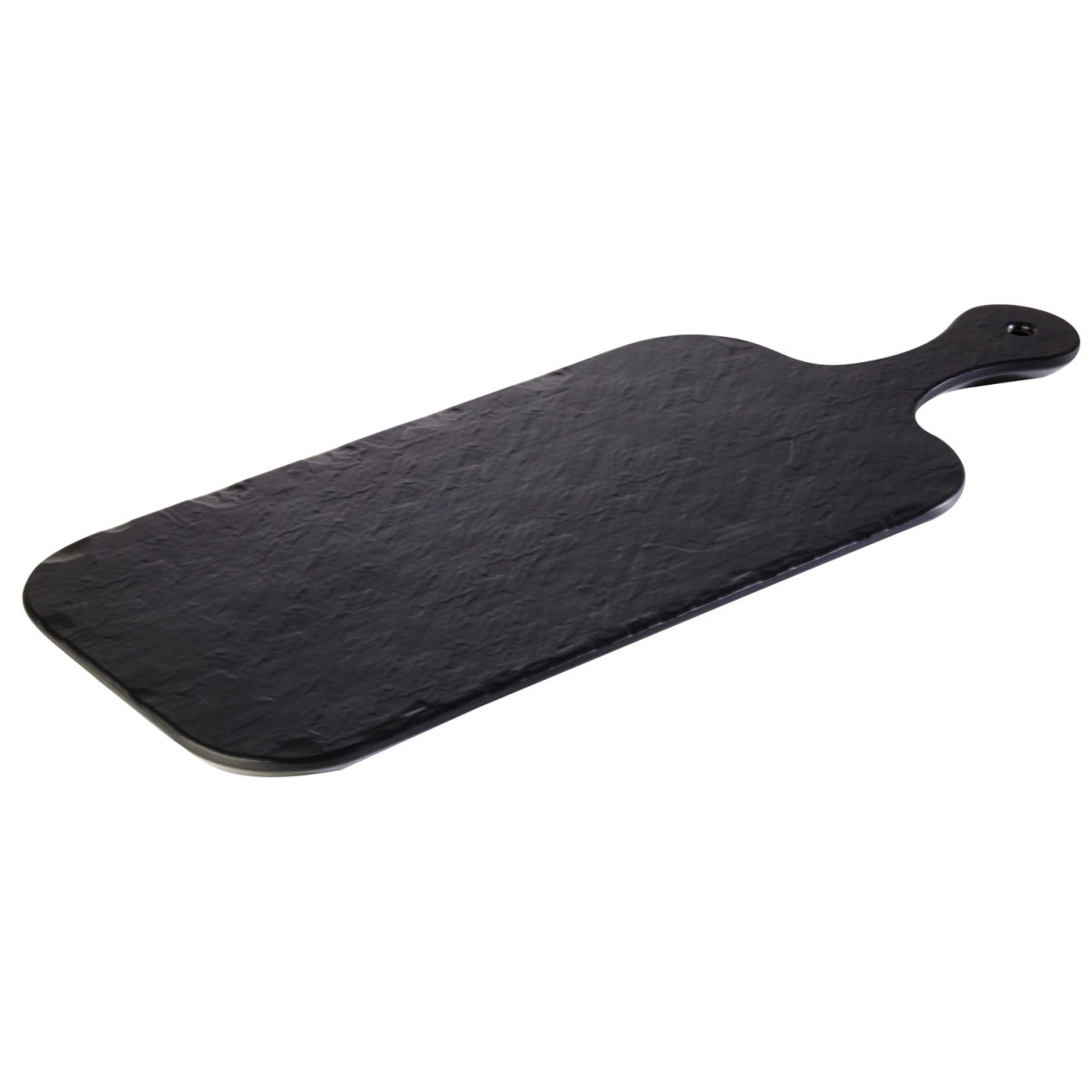 APS Tablett SLATE ROCK, Melamin 53x20x1.5 cm (LxBxH); schwarz; rechteckig