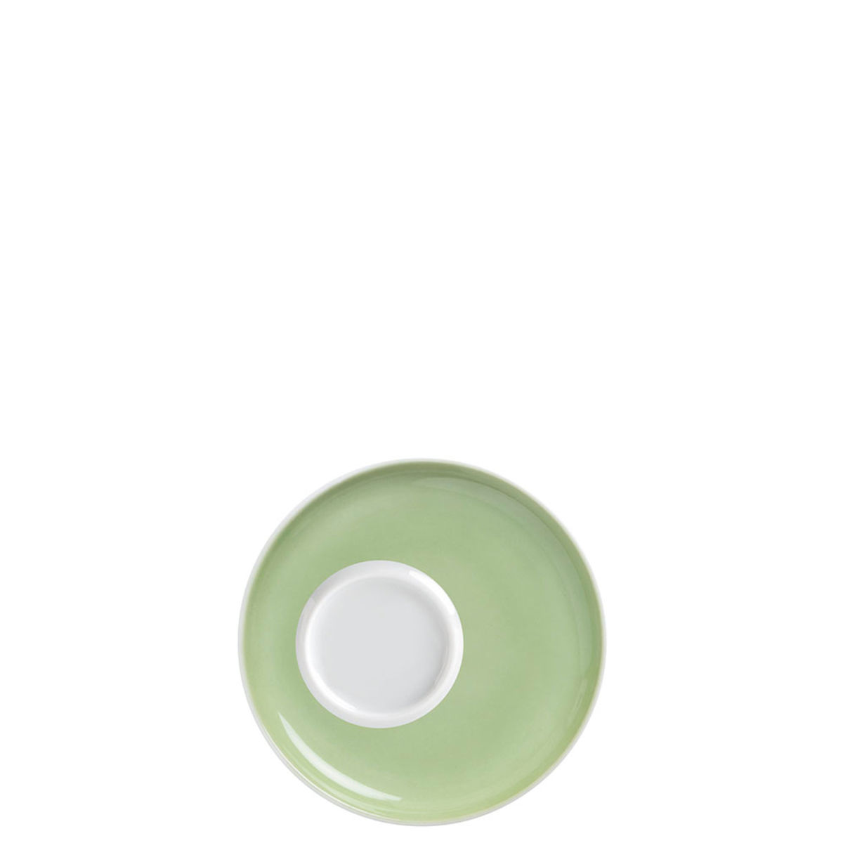 Kahla Untertasse Wildblume 10.9x1.6 cm (ØxH); grün; rund; 6 Stück / Pack