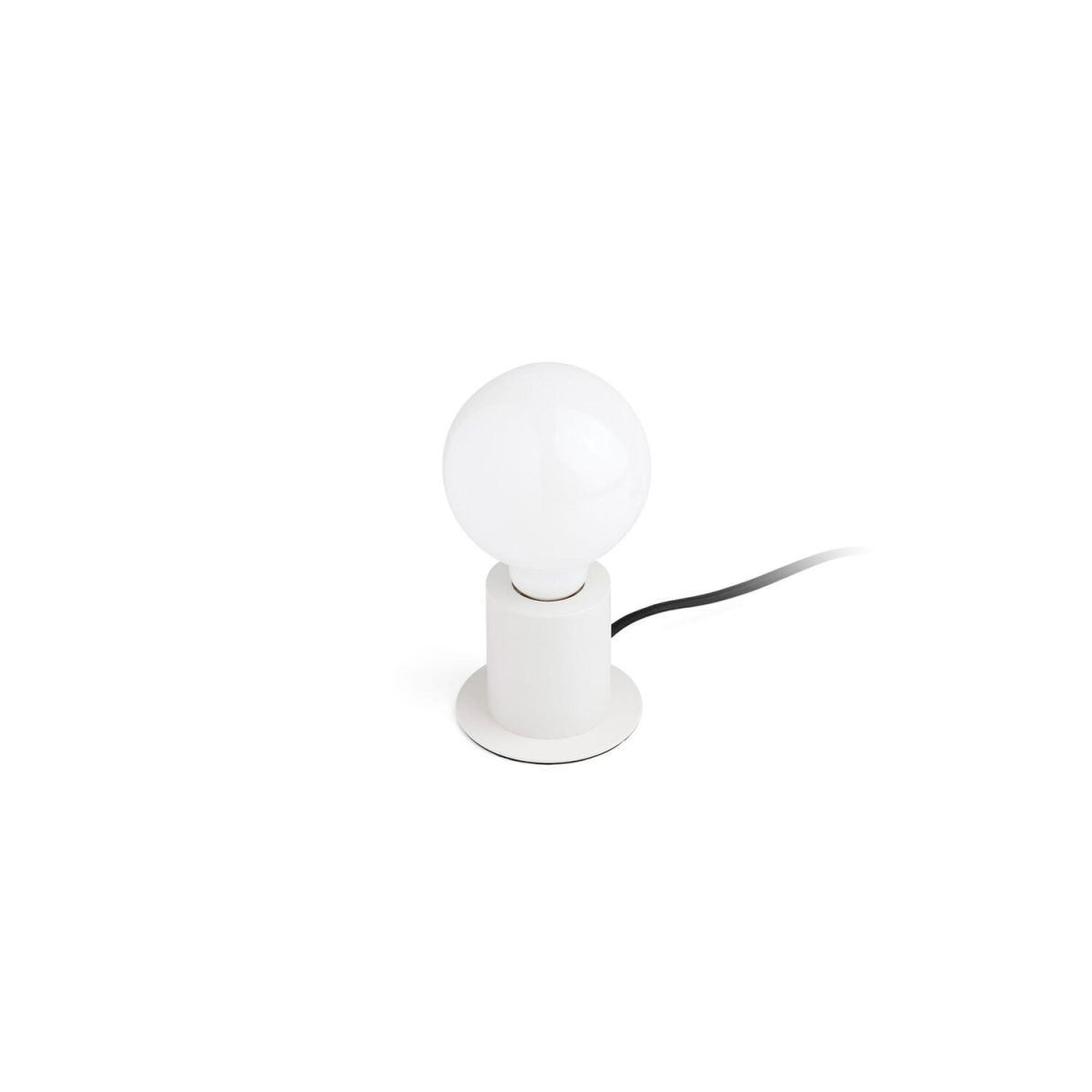 FARO Barcelona TEN Weiße Tischleuchte 7.5 cm (H); weiß