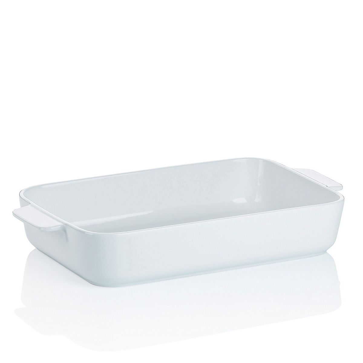 kela Servier-und Auflaufform Ester Porzellan 4100 ml, 34.5x20x6 cm (LxBxH); weiß; rechteckig
