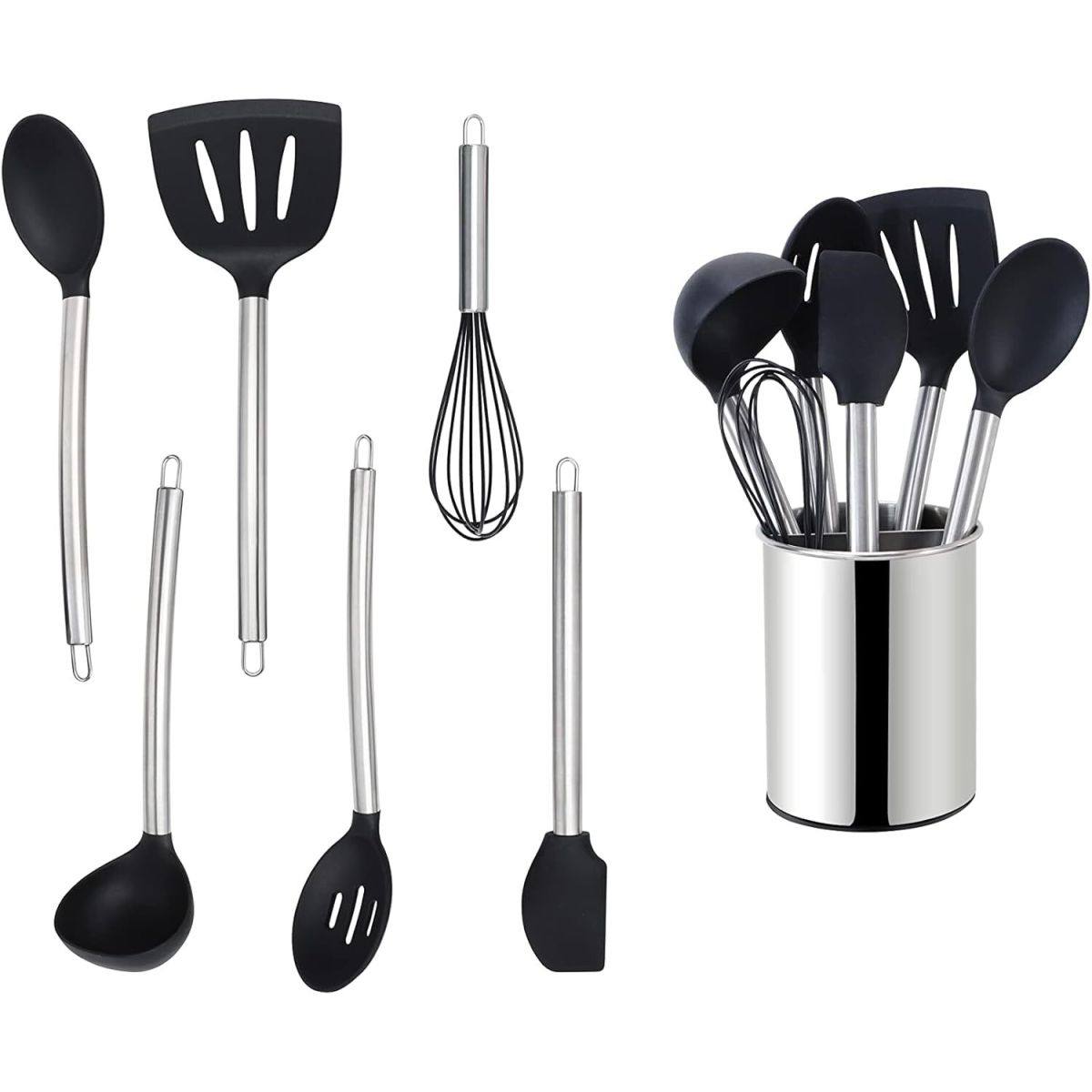 ECHTWERK Küchenhelfer-Set EW-KS-7020G 7-tlg silber