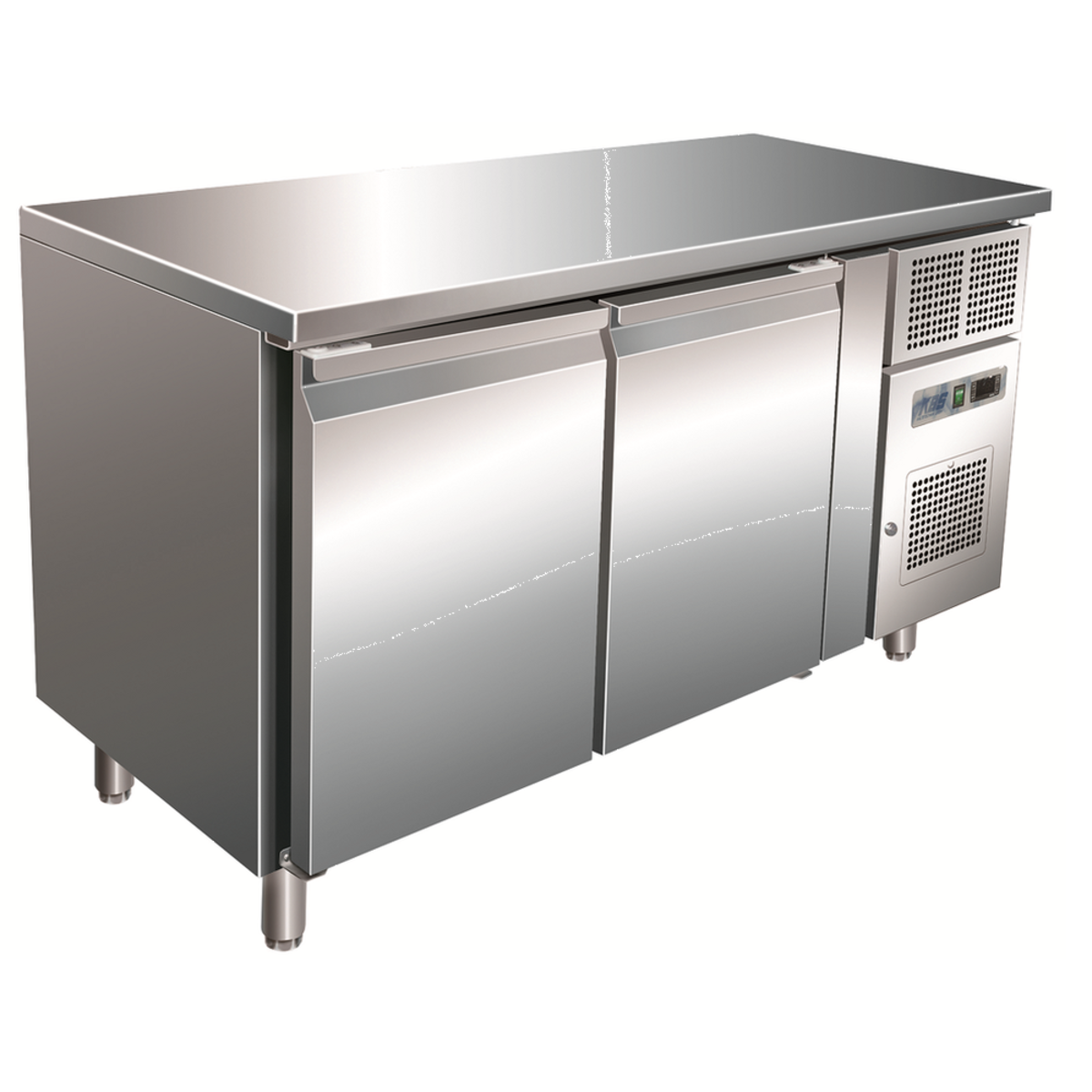 KBS Kühltisch KT 210 314000 ml, 136x86x70 cm (BxHxT); silber