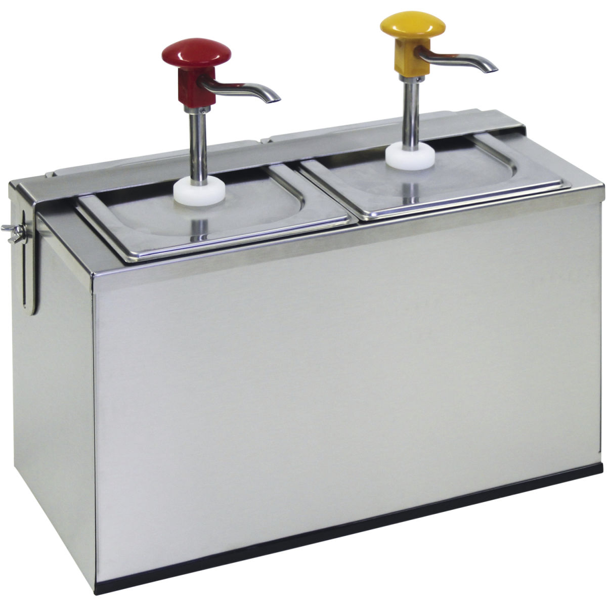 Schneider Druckknopf Dosierspender COOL 3000 ml, 42.5x18.5x37.5 cm (LxBxH); edelstahl