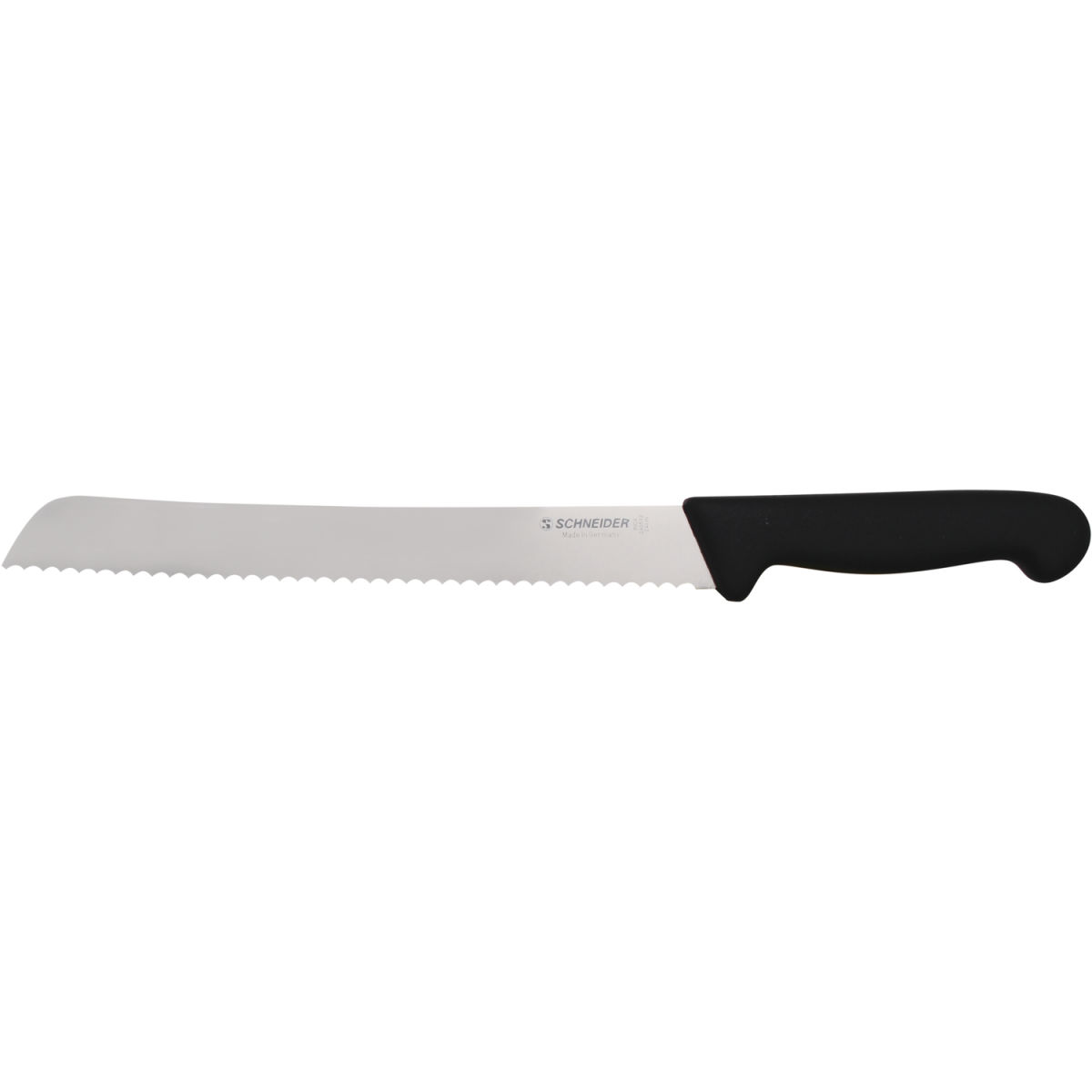 Schneider Brotmesser Klingenlänge 24 cm, 24 cm (L); schwarz