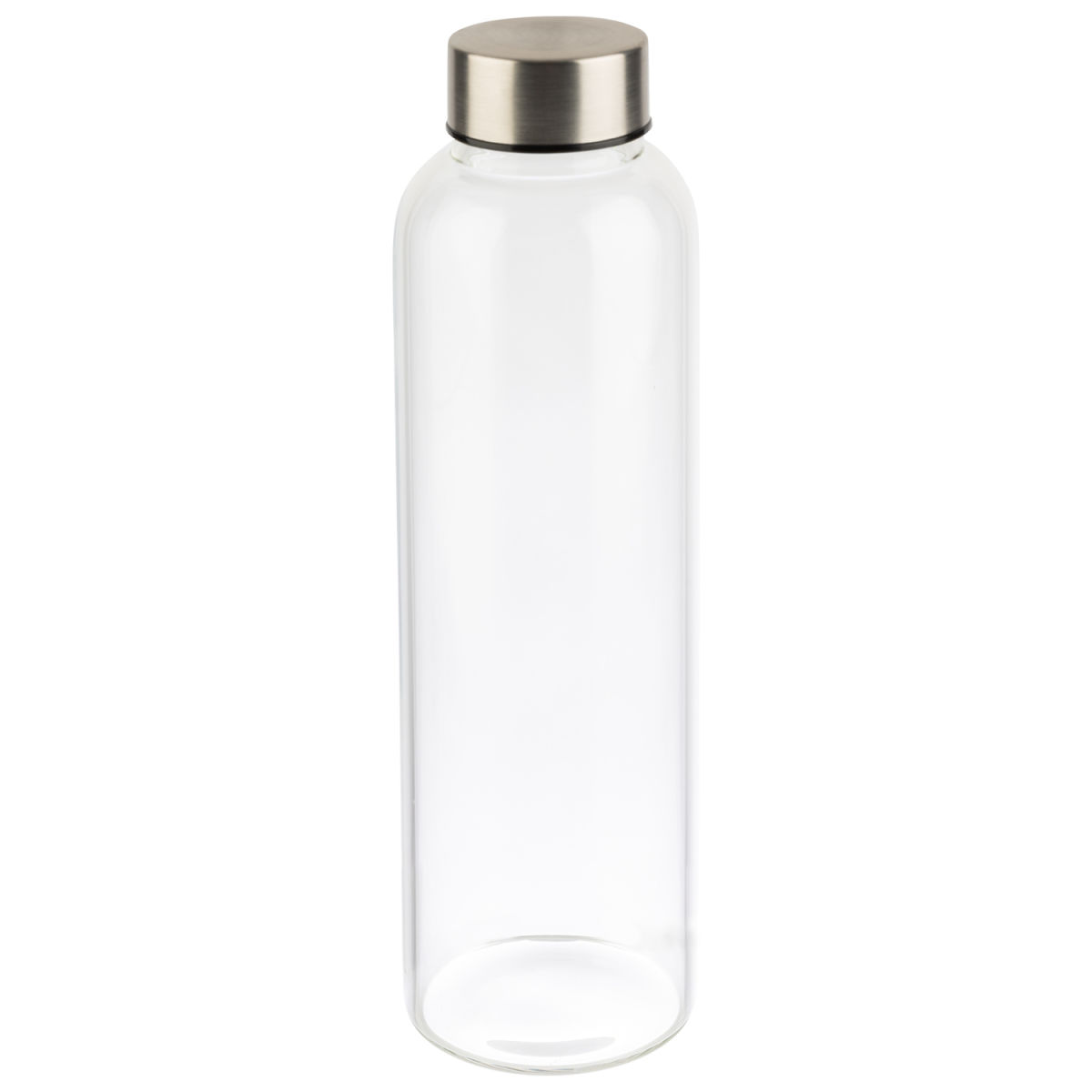 APS Trinkflasche EVERFILL, Glas; 550 ml, 6.5x6.5x23.5 cm (LxBxH); transparent
